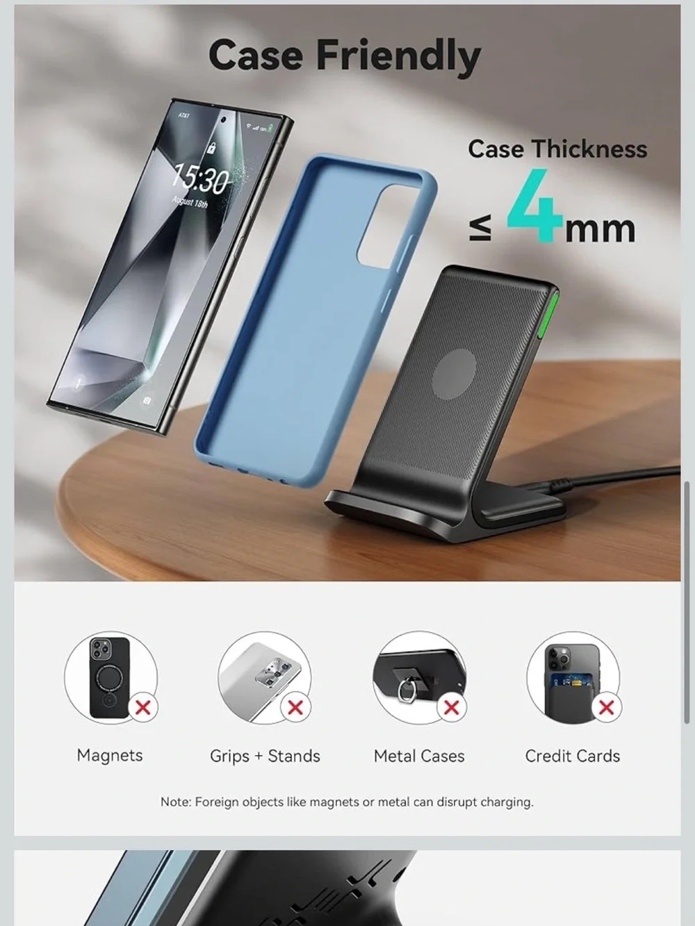 Amazon wireless charger stand